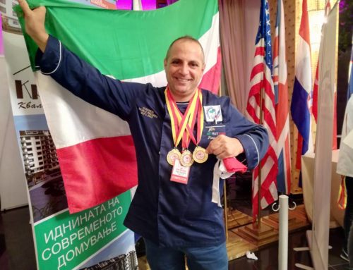 Dopo la pizza da guinness e tre medaglie d’oro, Piero Manzo sbarca in Egitto e conquista Stallone